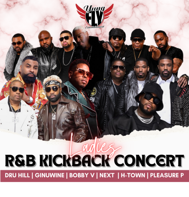 Ladies R&B Kickback Concert Dru Hill, Ginuwine, Bobby V, NEXT, HTown