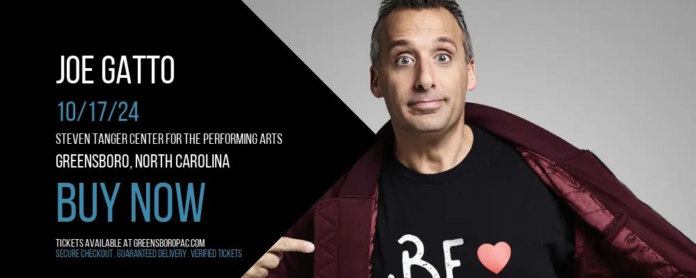 Joe Gatto at Steven Tanger Center for the Performing Arts